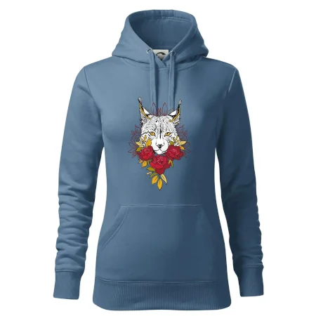 Rys s červenými ružami (Pecka design)