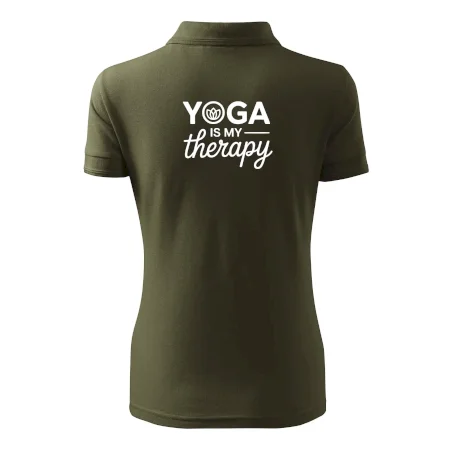 Yoga Is My Therapy nápis