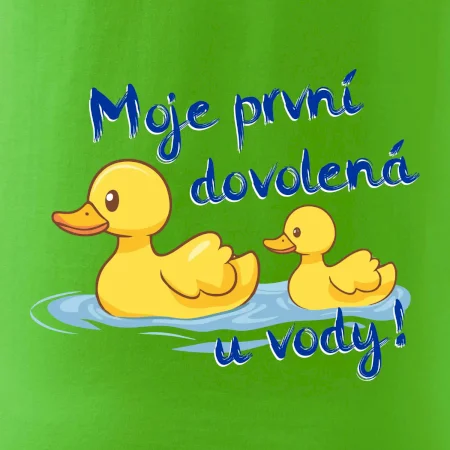 Moje první dovolená u vody - kluk