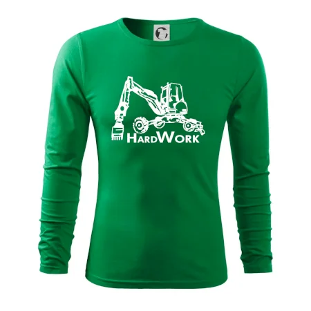 Hard Work kráčajúce rýpadlo