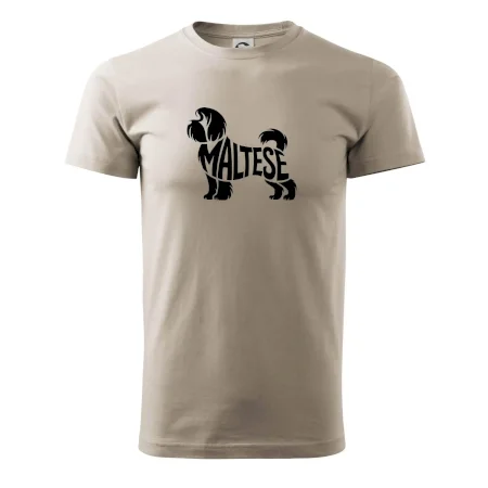 Maltézsky psík nápis v tele