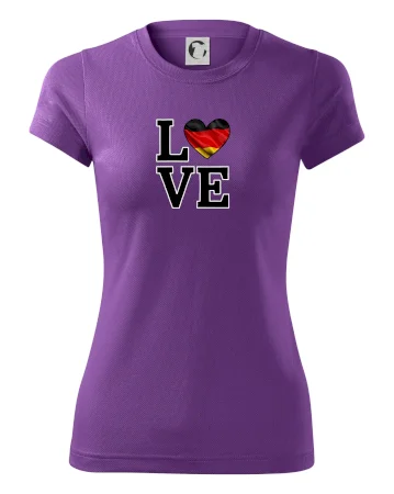 Love Nemecká vlajka