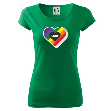 LGBT srdce dúhové