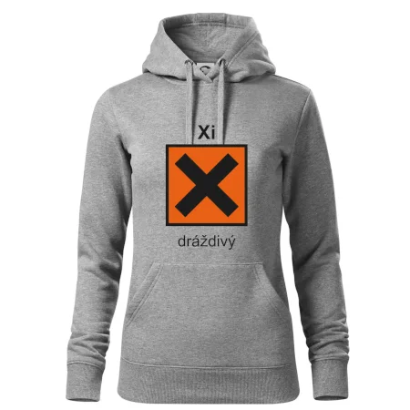 Xi Dráždivý - Výstražná tabuľka na tričku
