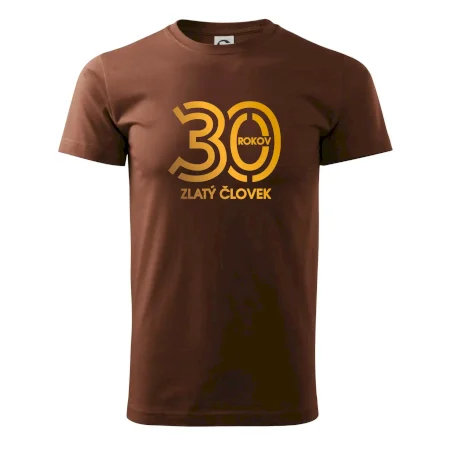 30 rokov zlatý človek