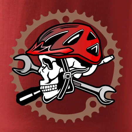 Lebka biker opravár