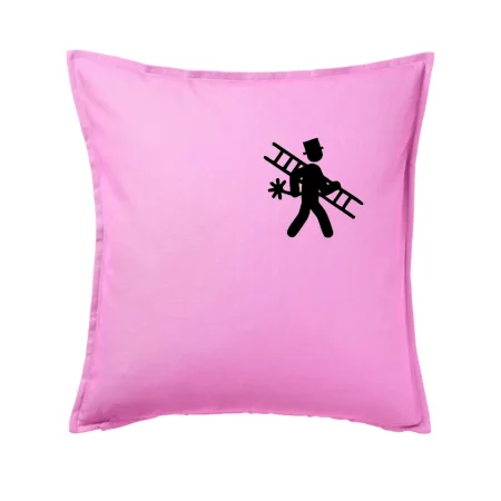 Kominík logo + nápis na zádech