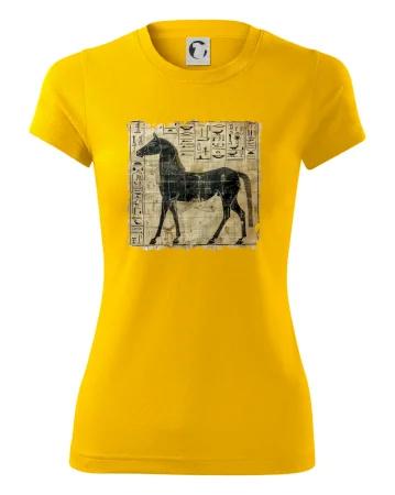 Egyptské hieroglyfy kôň