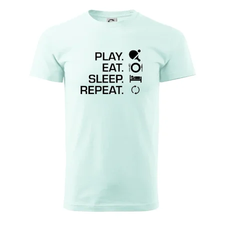 Stolný tenis - eat sleep