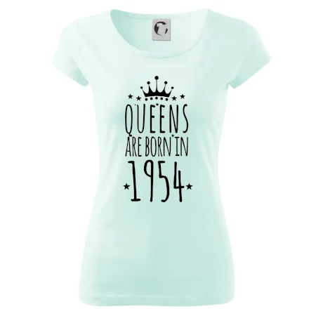 Queens are born in 1954