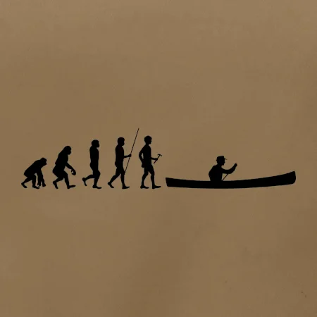 Evoluce kanoe stará