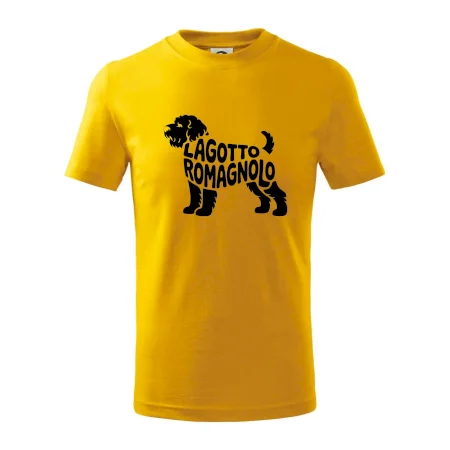 Lagotto romagnolo nápis v tele