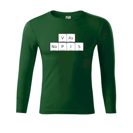 Vlastný nápis - periodická tabuľka