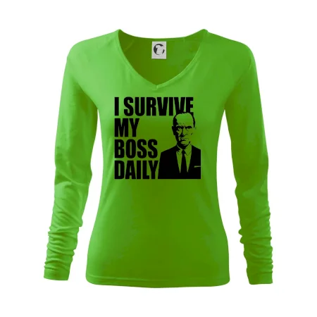I survive my boss daily