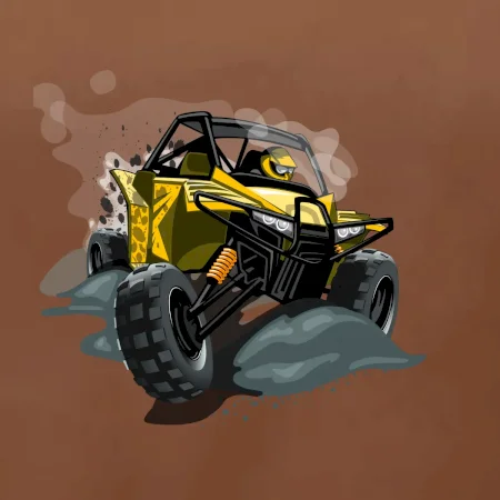 ATV bugina žltá