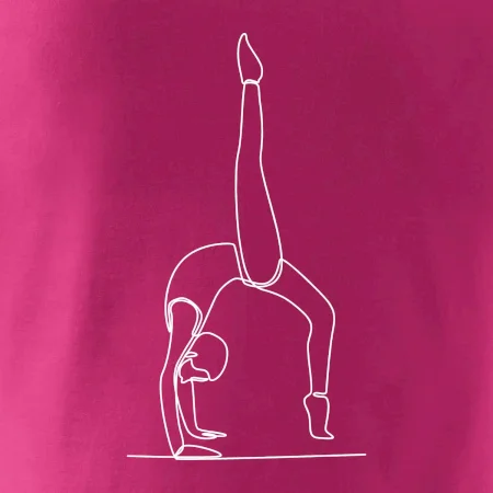 Gymnastika na rukách jedným ťahom