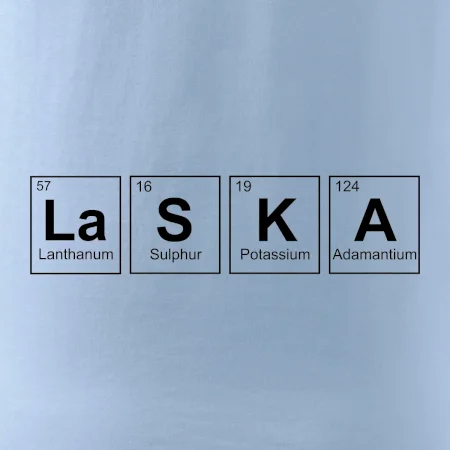 Láska  - periodická tabuľka