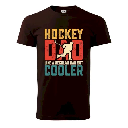 Hockey dad like a regular dad but cooler
