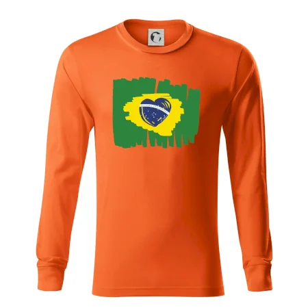 Brazília vlajka srdca