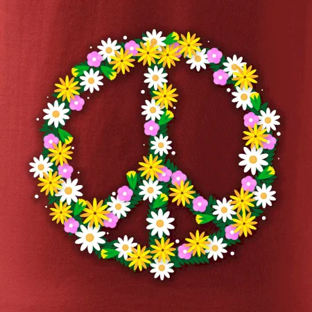 Peace symbol margaréty