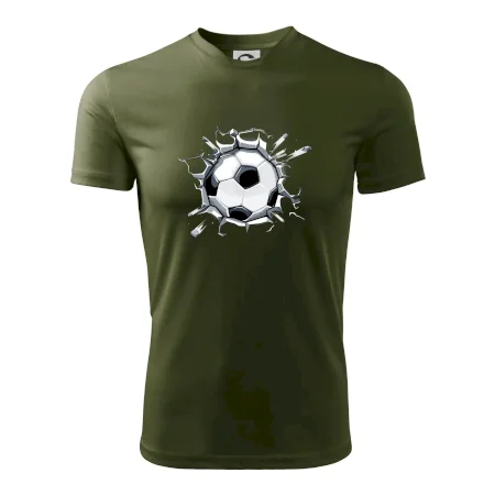 Futbalová lopta v triku