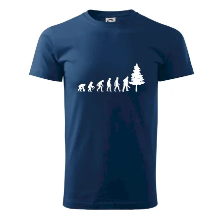 Evolúcia drevorubač - píla a strom