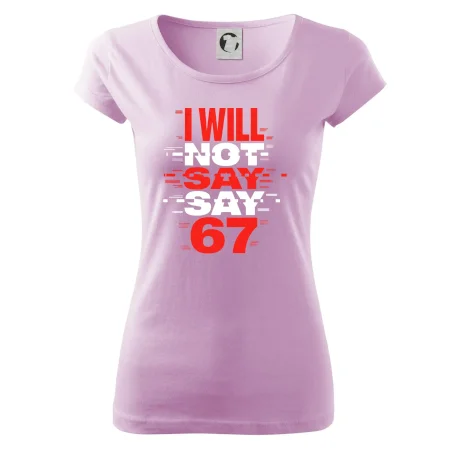 Červený - I Will Not Say SAY 67