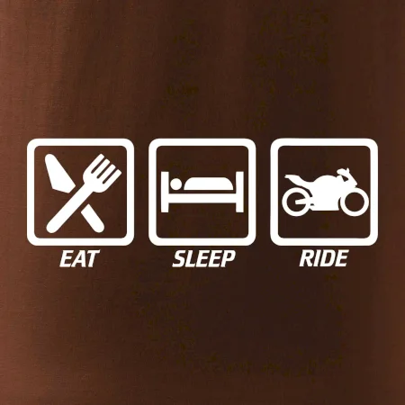 Eat sleep ride - cesta