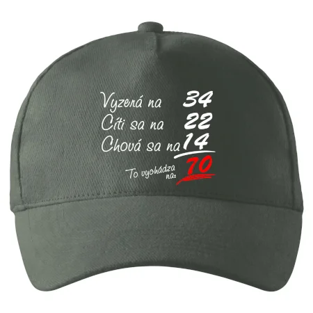 Vyzerá, cíti sa, chová sa - 70 rokov