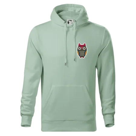 Folklór na prsníku sova