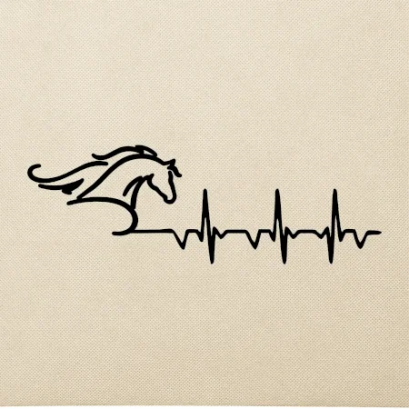 Hlava koňa EKG