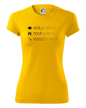 Educated motivated vaccinated