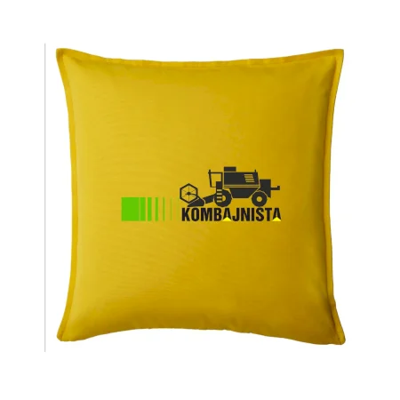 Kombajnista zelená a žltá