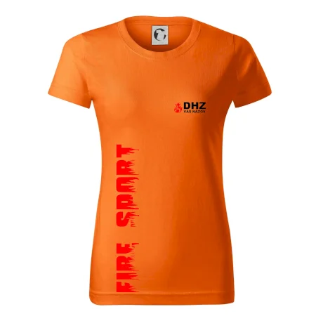 DHZ (oheň, firesport, názov sboru - vlastný nápis)
