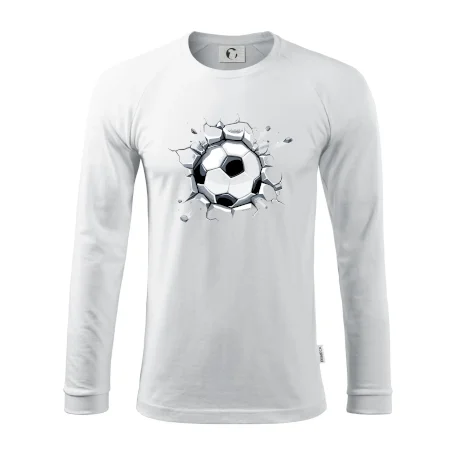 Futbalová lopta v triku
