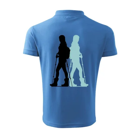 Nordic walking figúry - žena