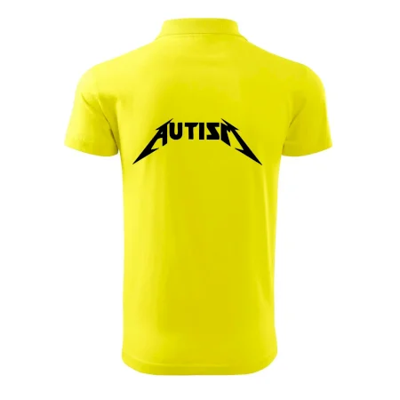 Autism rock nápis