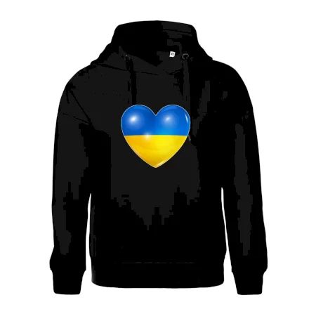 Ukrajina srdce vlajka