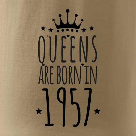 Queens are born in 1957