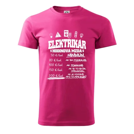 Hodinová mzda elektrikár