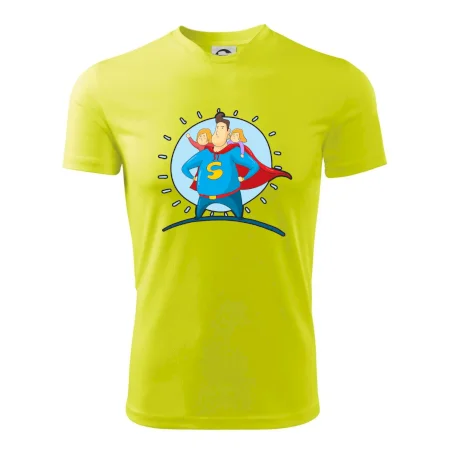 Ocko superman - dievča a dievča