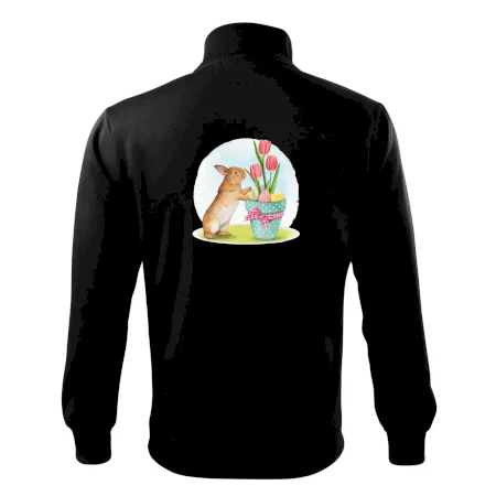 Veľkonočný zajačik tulipány