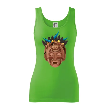 Mayová maska hnedá