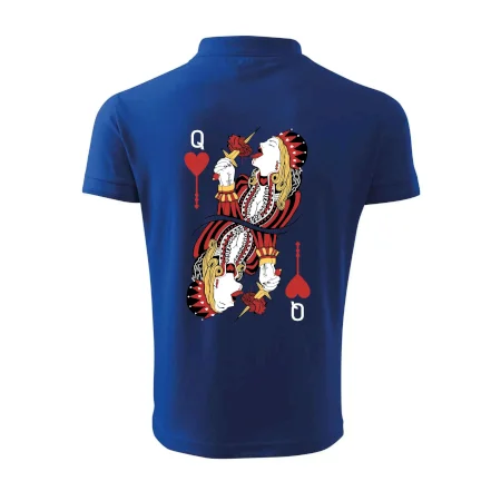 Srdcová Kráľovná kreslená (Pecka Design)