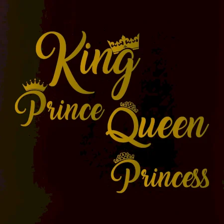 King Queen Rodinná zlatá