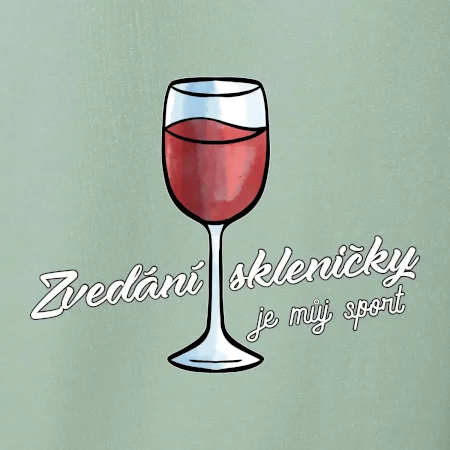 Zdvíhanie pohára je môj šport