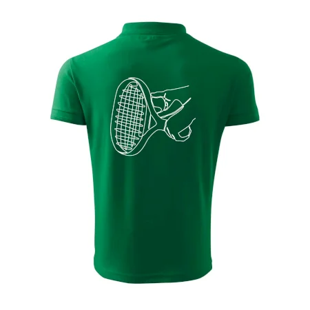 Tenisová raketa jedným ťahom