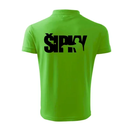Šípky - nápis so šípkarom
