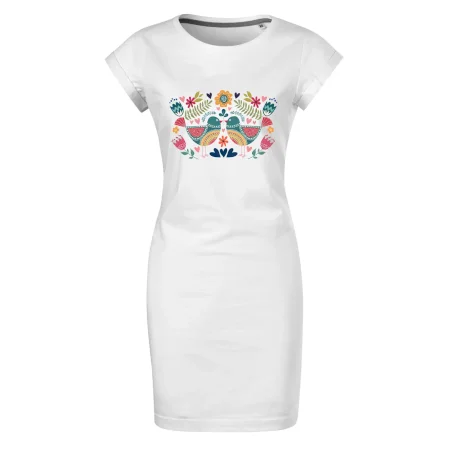 Folklór - dva farebné vtáčiky