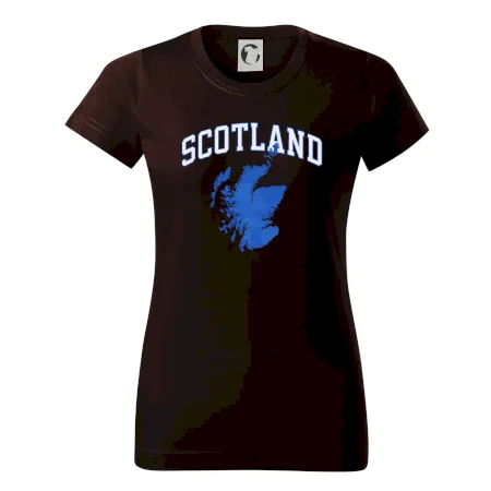 Scotland nápis s mapou